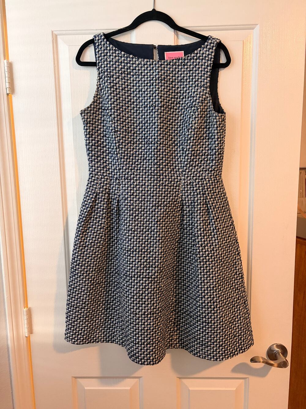 Kate Spade Blue Tweed Dress